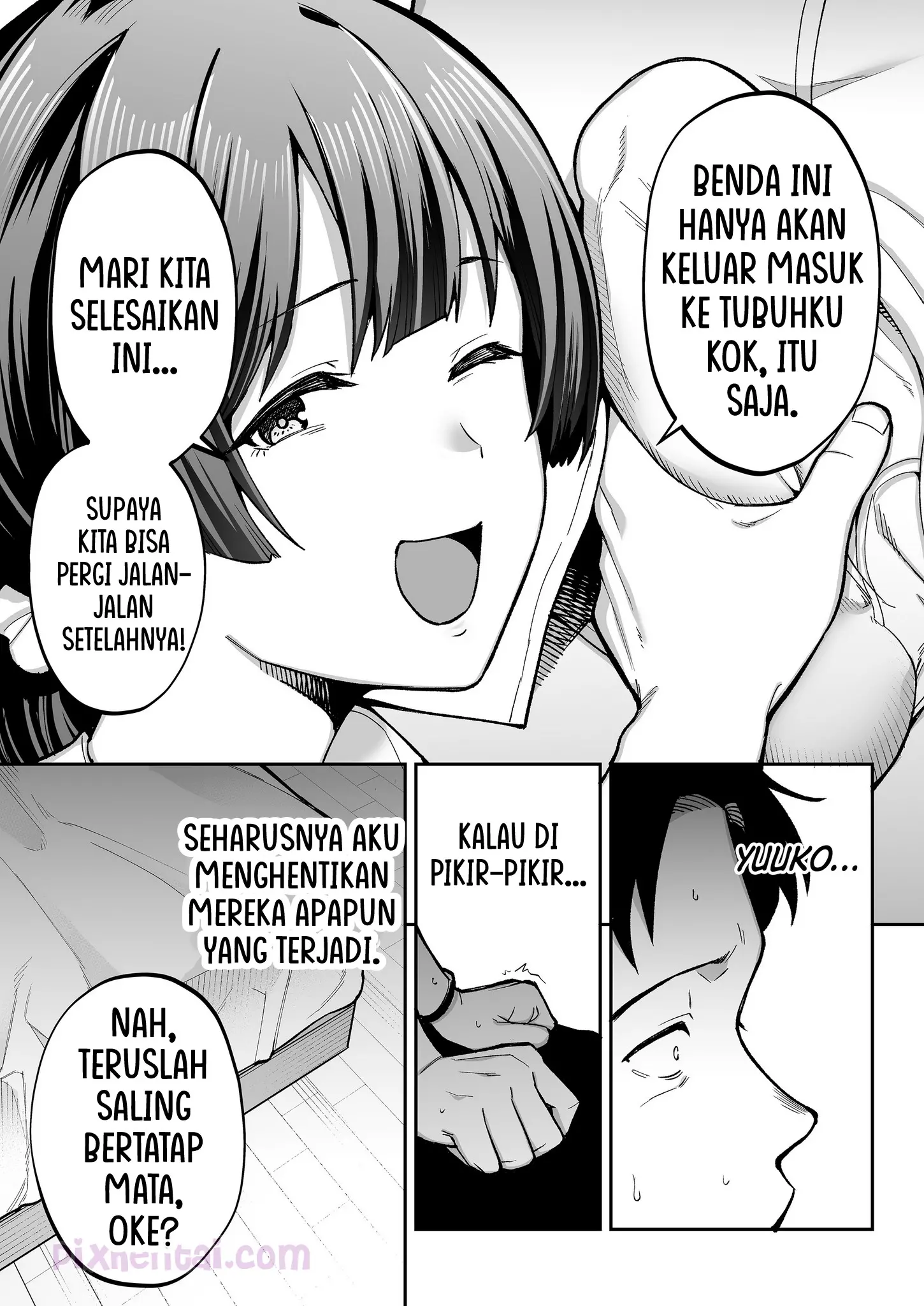 Komik hentai xxx manga sex bokep Seimu Chousa wa Totsuzen ni Aisuru Tsuma e no Namahame Chousa 22